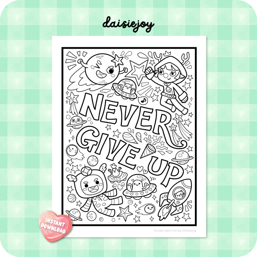 Inspirational Quotes Coloring (PDF Download)