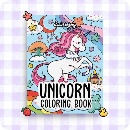 Unicorn Coloring Book