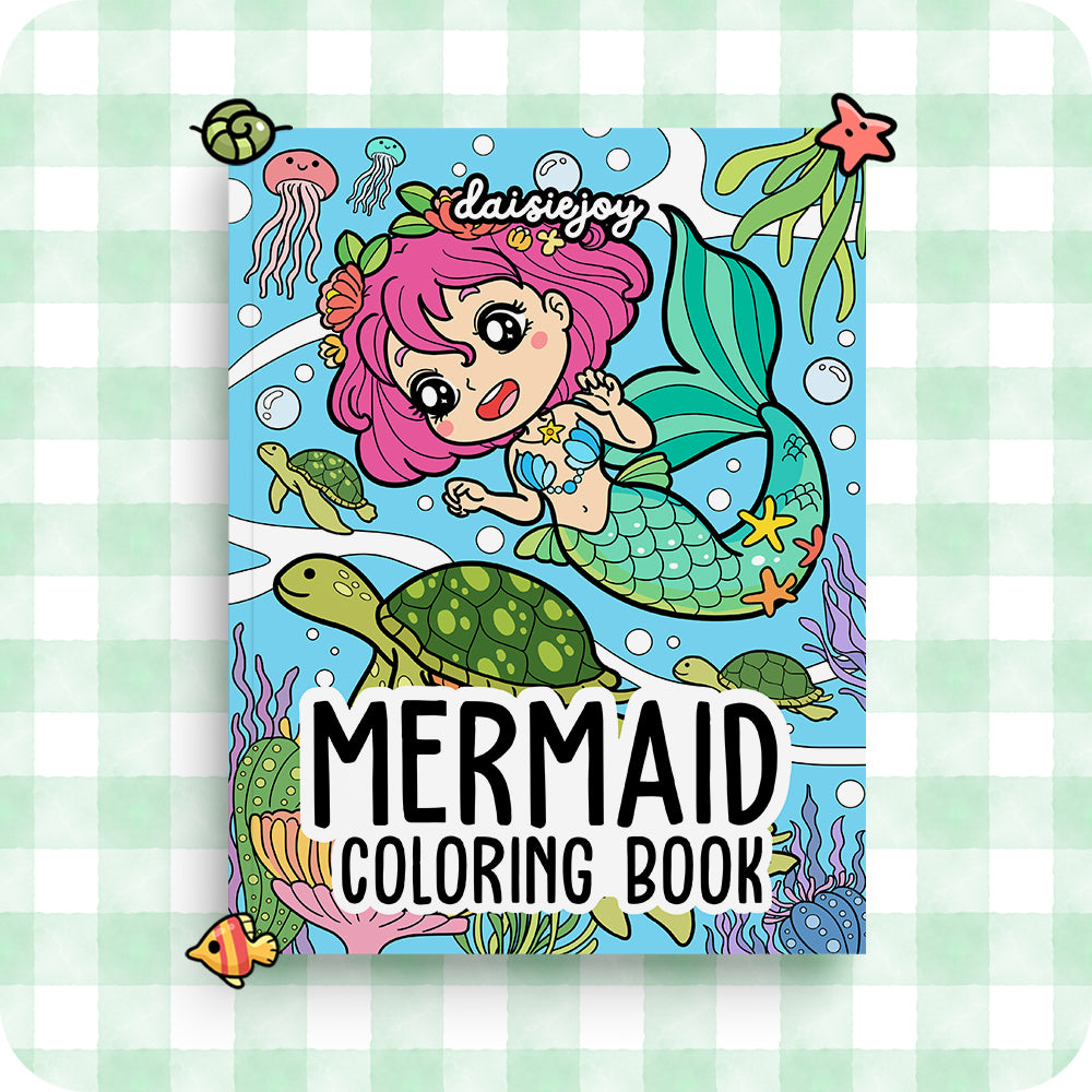 Mermaid Coloring Book