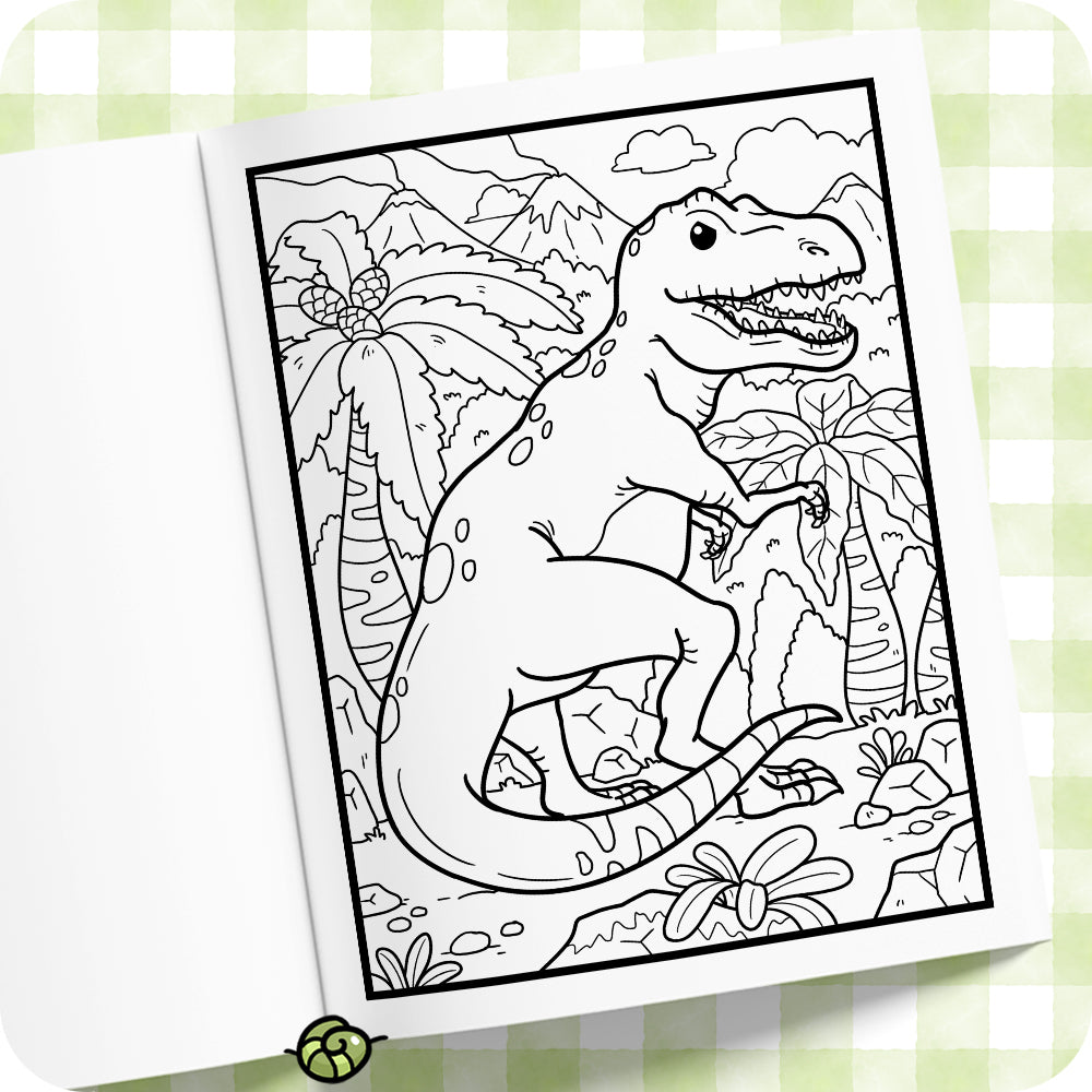 Dinosaur Coloring Book