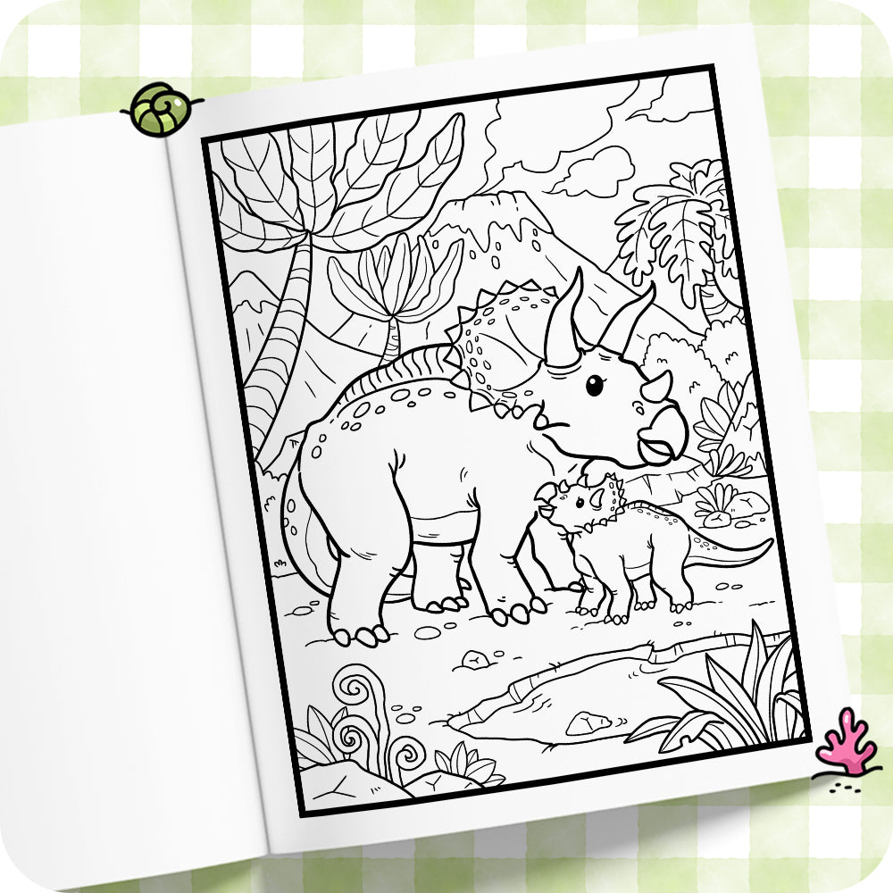 Dinosaur Coloring Book