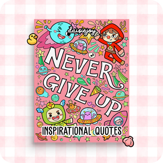 Inspirational Quotes Coloring Book