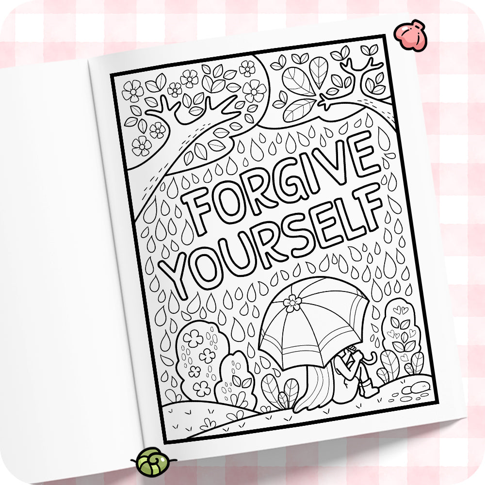 Inspirational Quotes Coloring Book